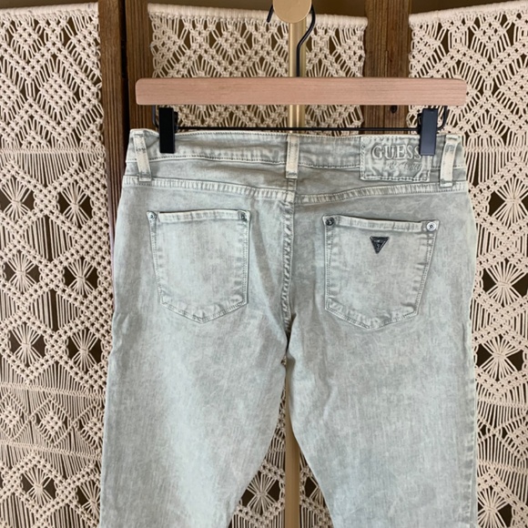 Guess light gray jeans 28 slim‎ ankle - Picture 6 of 15
